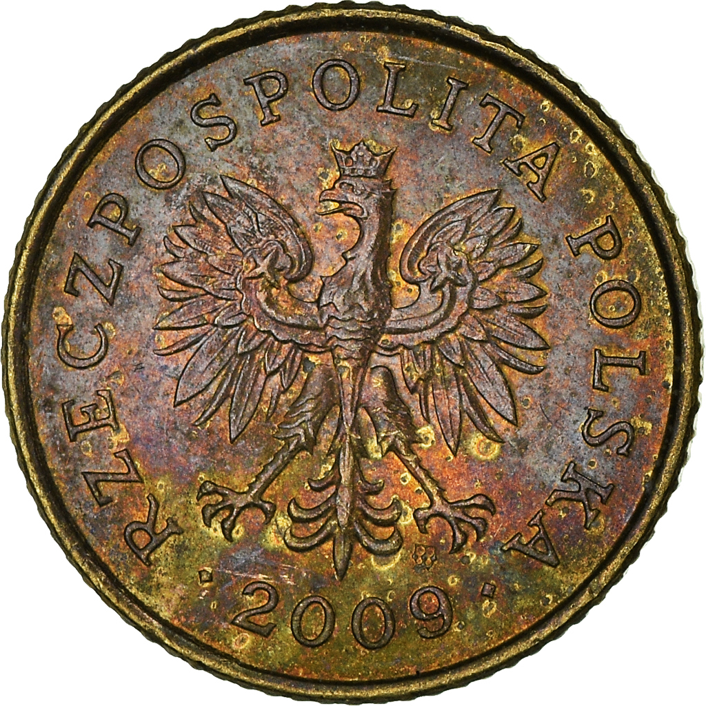 Moneda, Polonia, Grosz, 2009