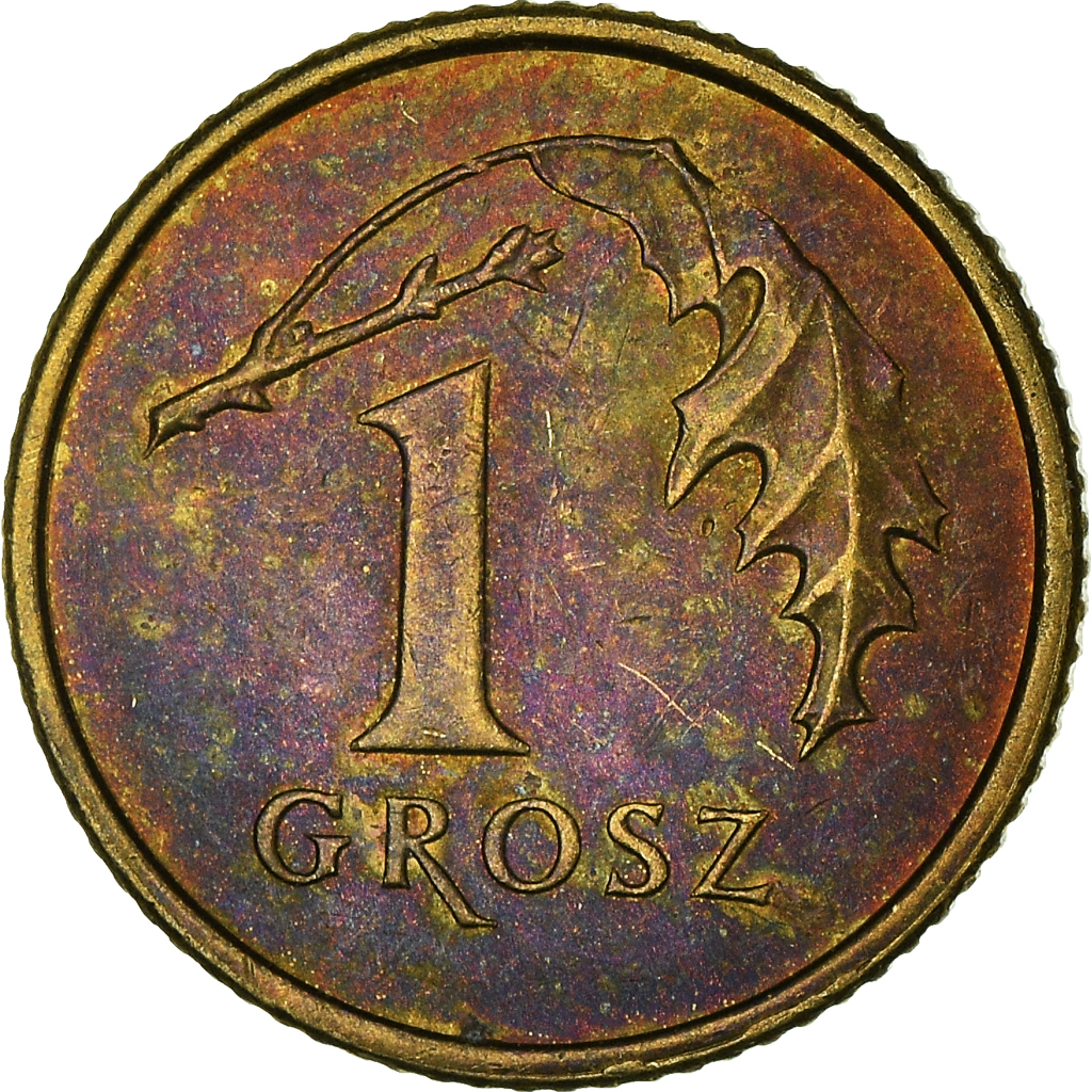 Moneda, Polonia, Grosz, 2009
