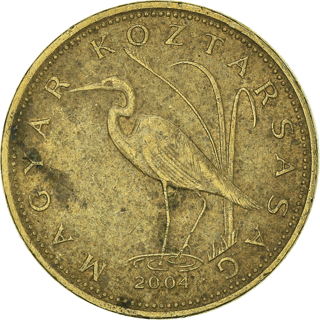 Moneda, Hungría, 5 Forint, 2004