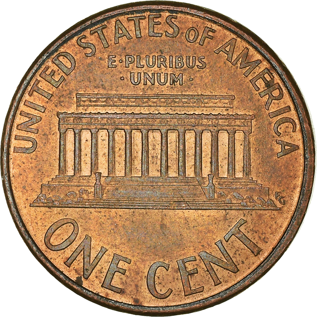 Moneda, Estados Unidos, Cent, 1995