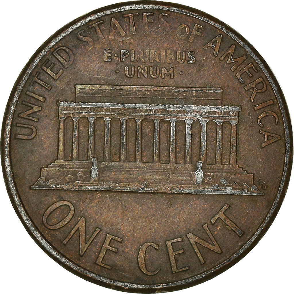 Moneda, Estados Unidos, Cent, 1988