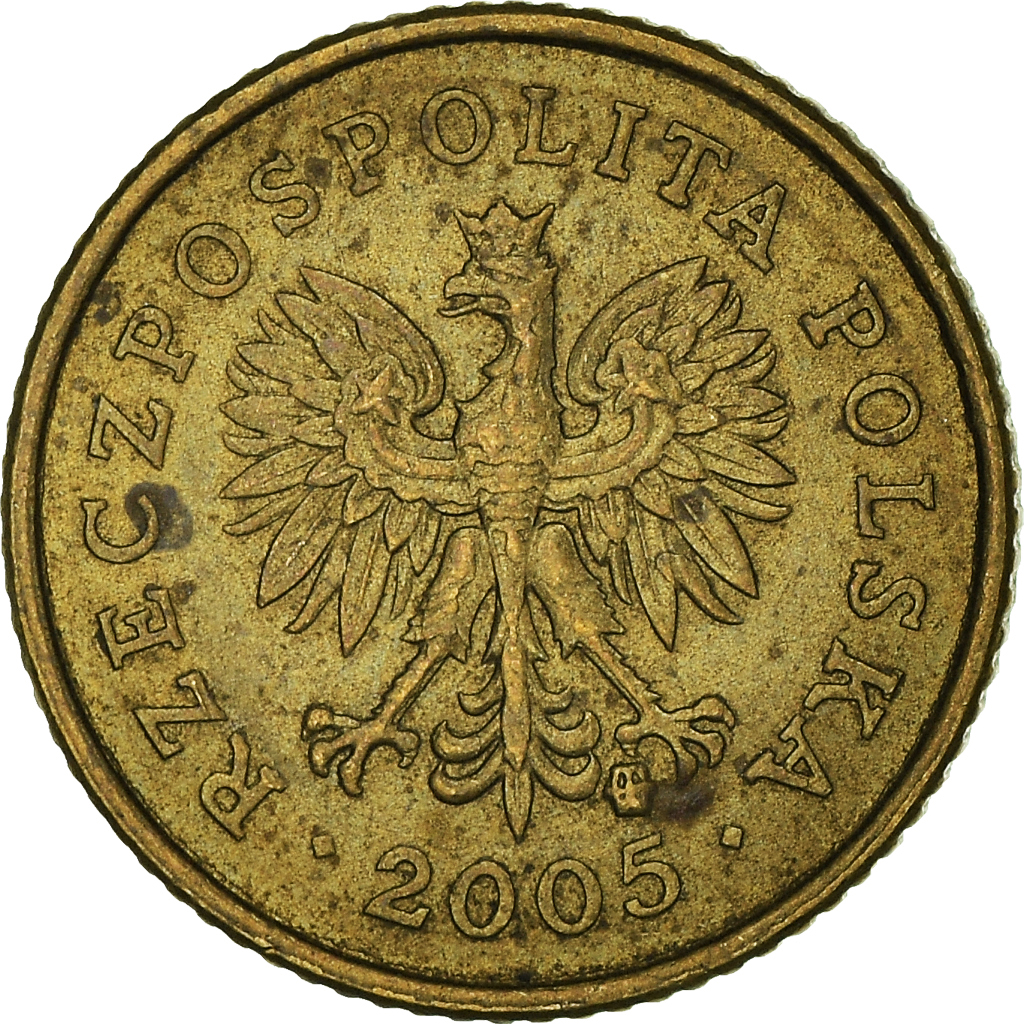 Moneda, Polonia, Grosz, 2005