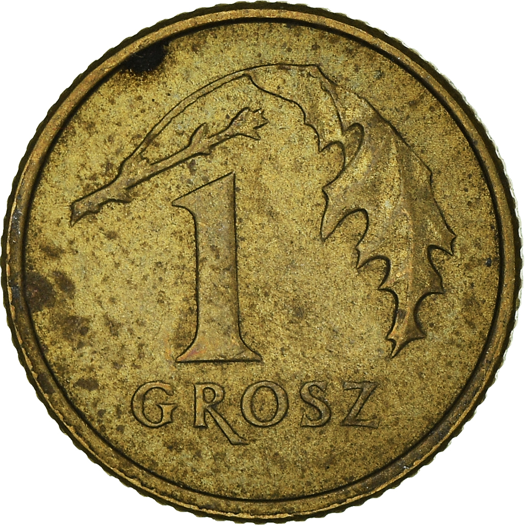 Moneda, Polonia, Grosz, 2005
