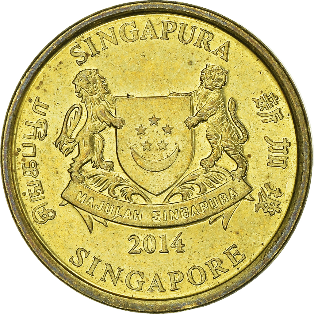 Moneda, Singapur, 5 Cents