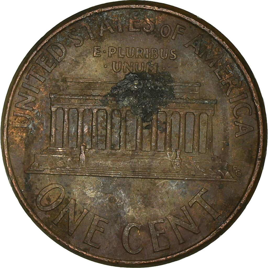 Moneda, Estados Unidos, Cent, 2002