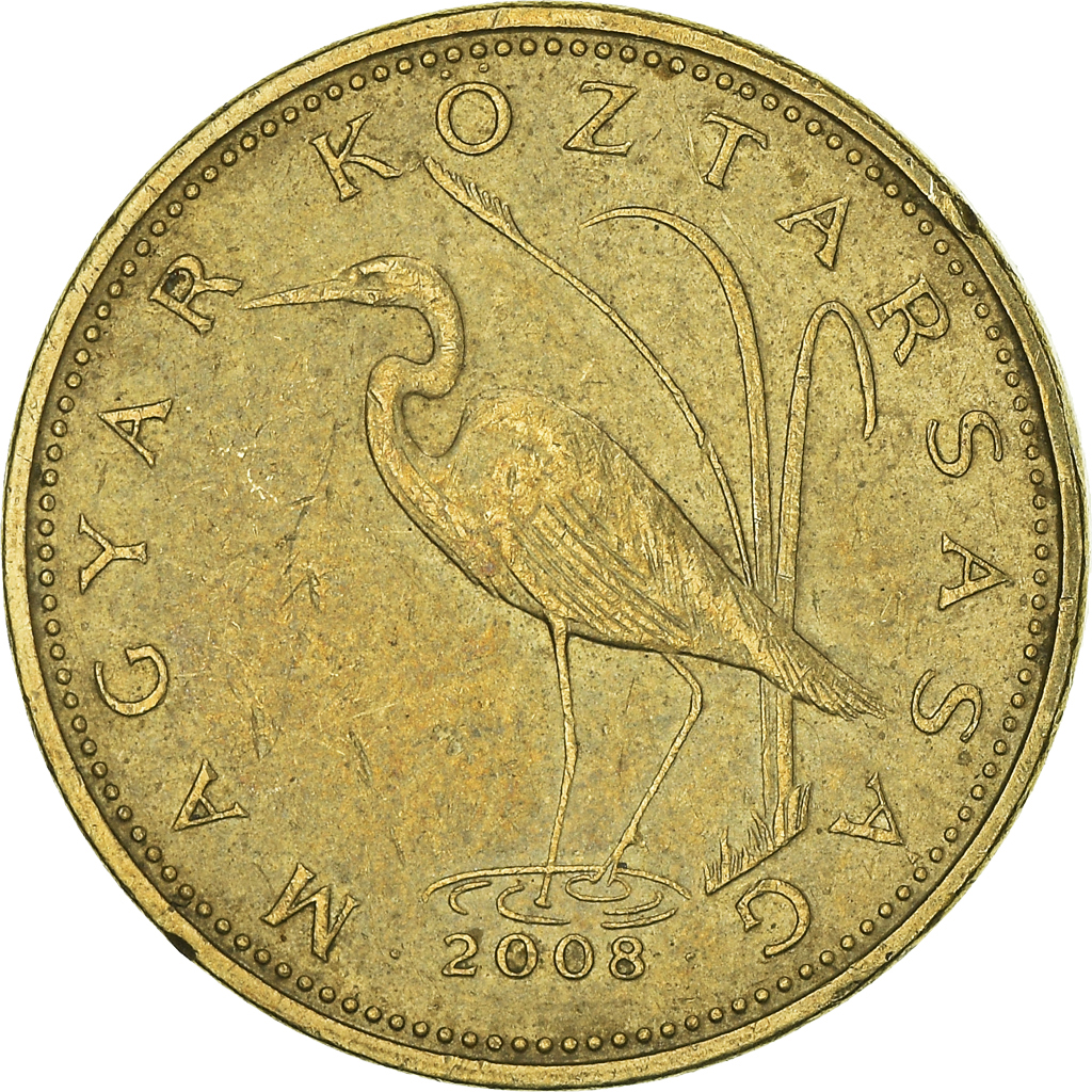 Moneda, Hungría, 5 Forint, 2008