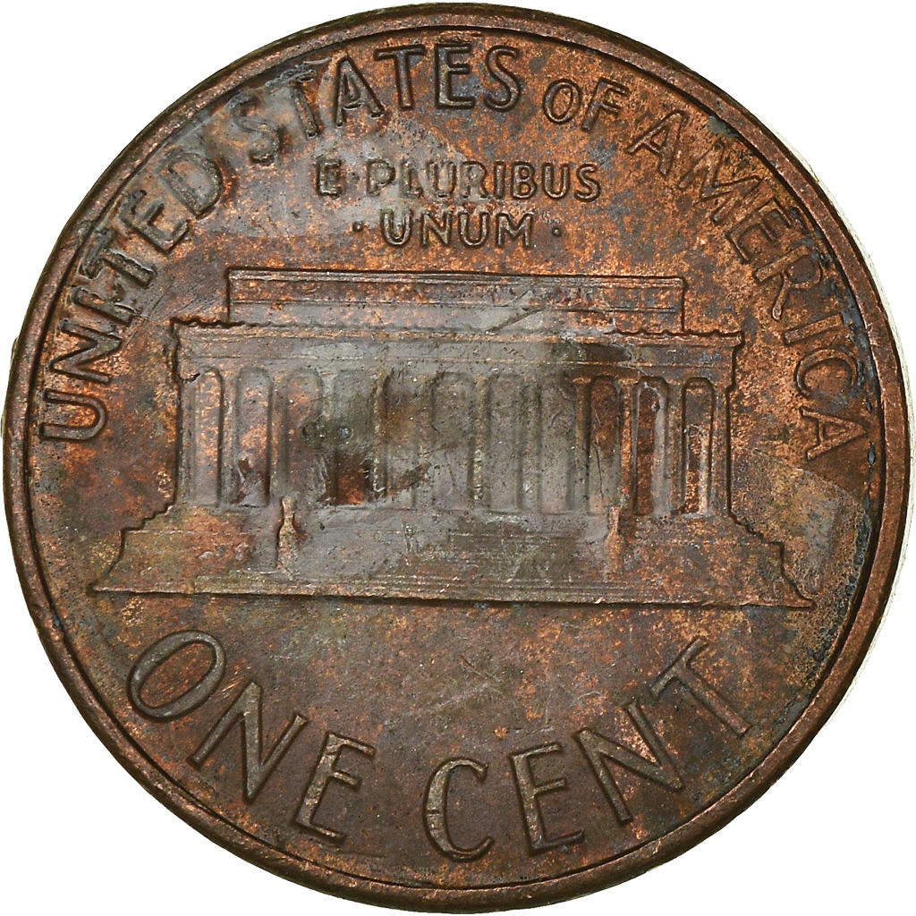 Moneda, Estados Unidos, Cent, 1987