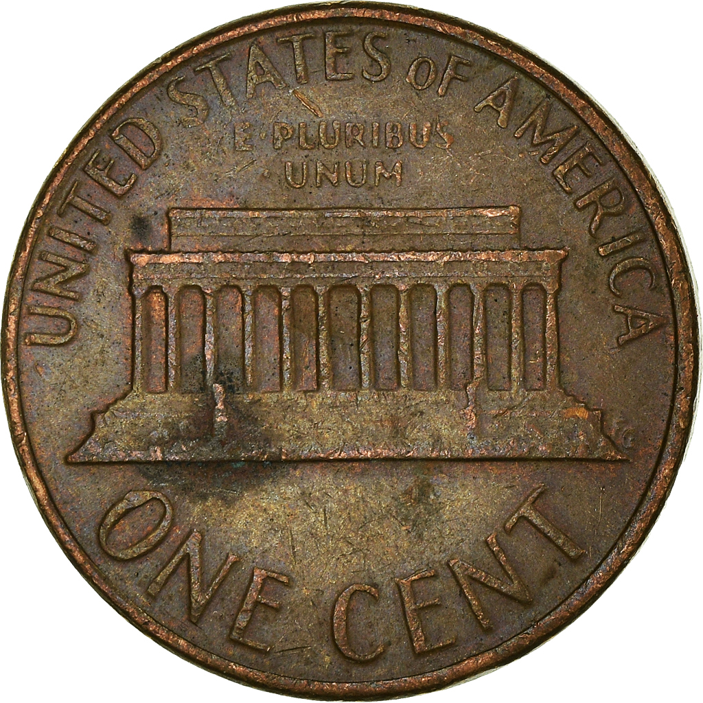 Moneda, Estados Unidos, Cent, 1976