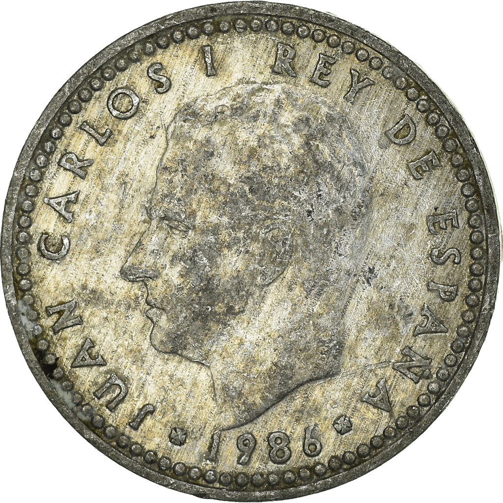 Moneda, España, Peseta, 1986