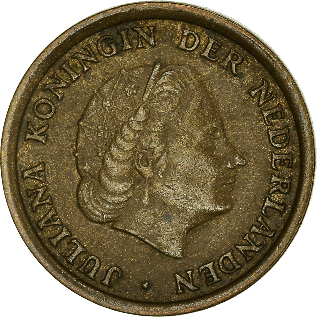 Moneda, Países Bajos, Cent, 1958