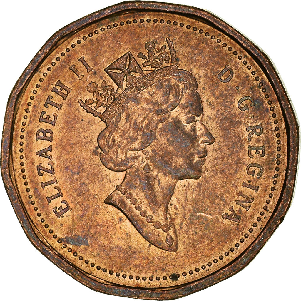 Moneda, Canadá, Cent, 1991
