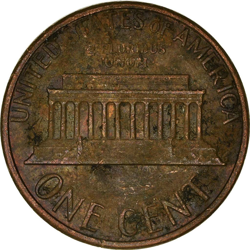 Moneda, Estados Unidos, Cent, 1980