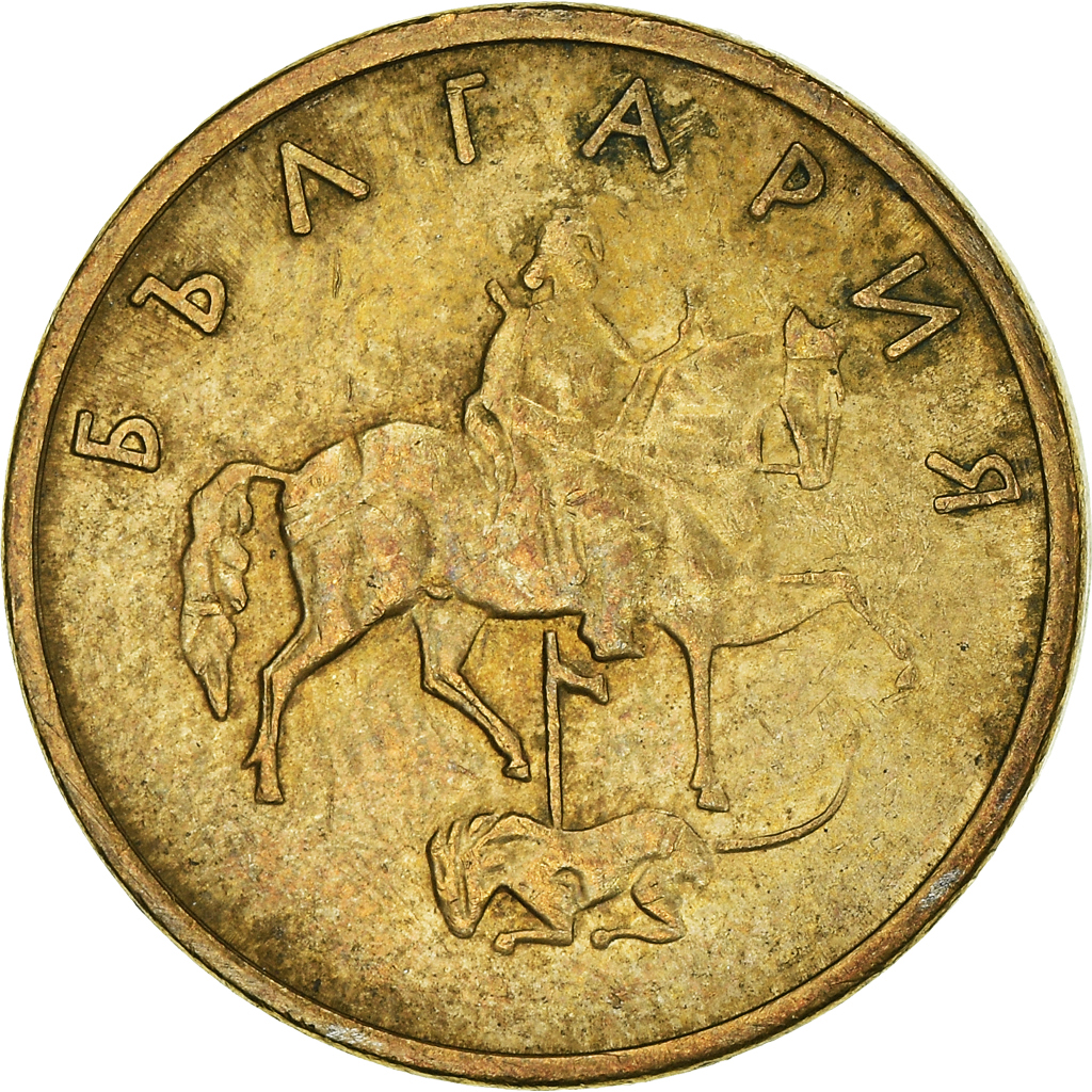 Moneda, Bulgaria, 5 Stotinki, 2000