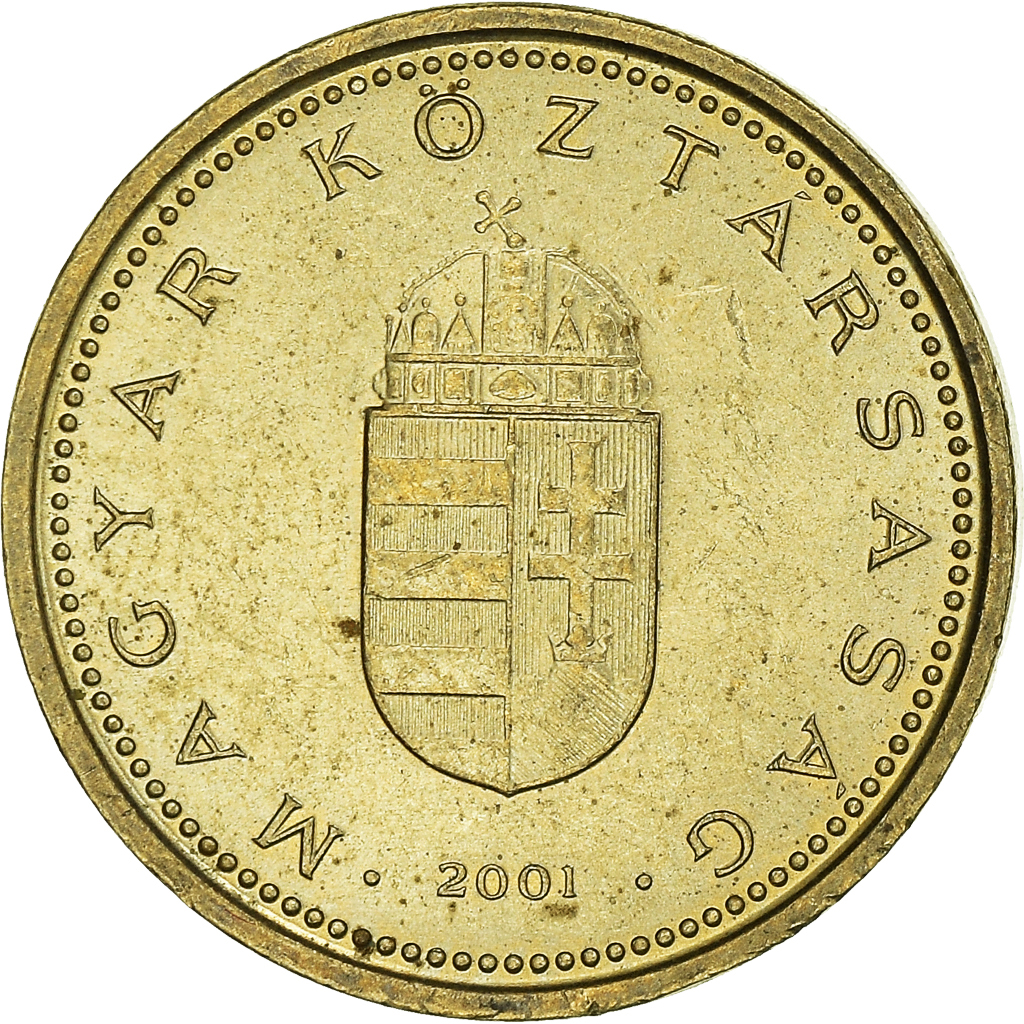 Moneda, Hungría, Forint, 2001
