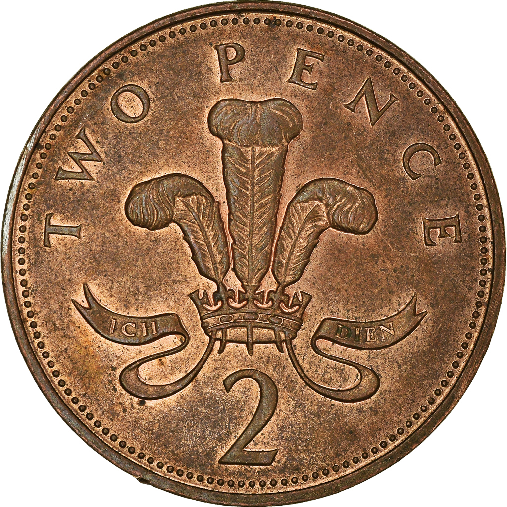 Moneda, Gran Bretaña, 2 Pence, 1994
