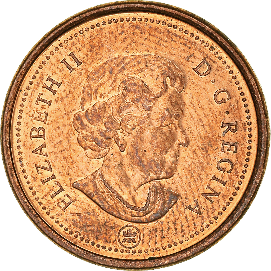 Moneda, Canadá, Cent, 2007