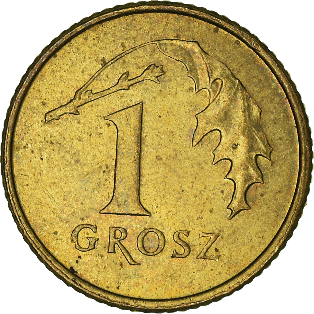Moneda, Polonia, Grosz, 2009