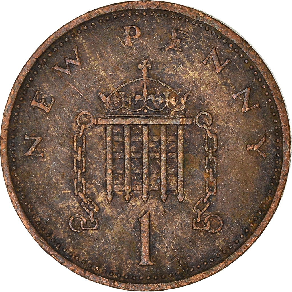 Moneda, Gran Bretaña, New Penny, 1979