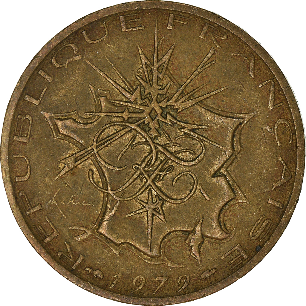 Moneda, Francia, 10 Francs, 1979
