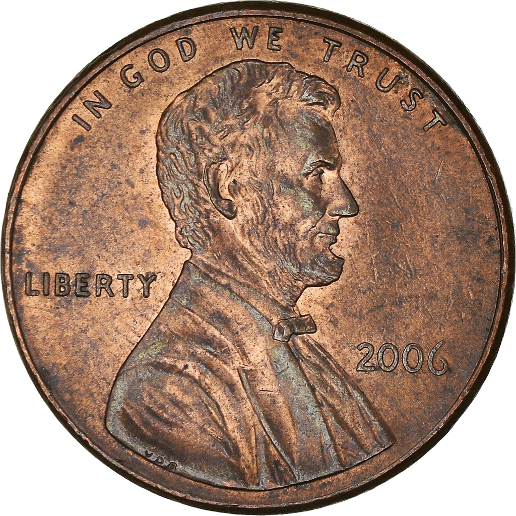 Moneda, Estados Unidos, Cent, 2006