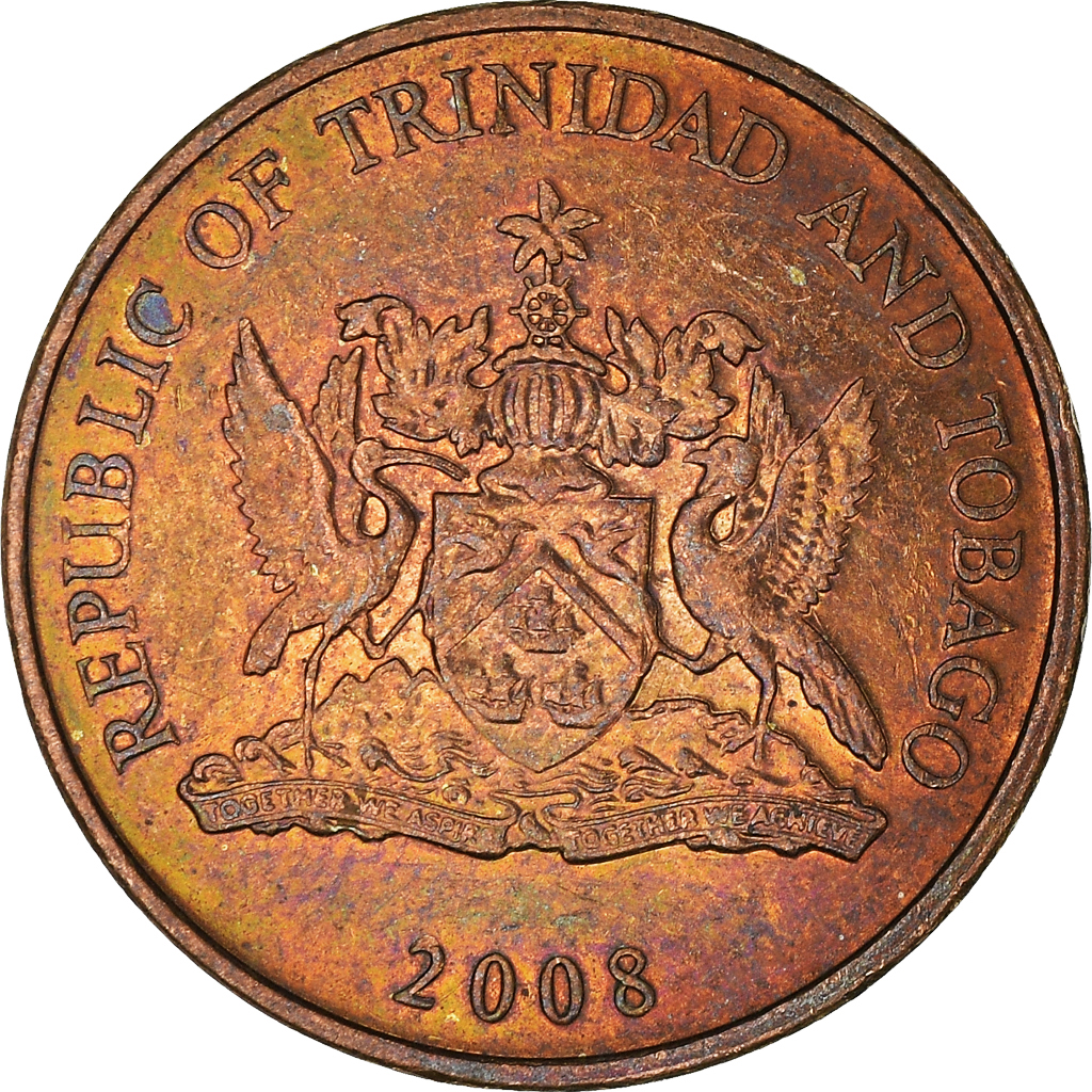 Moneda, TRINIDAD & TOBAGO, Cent, 2008