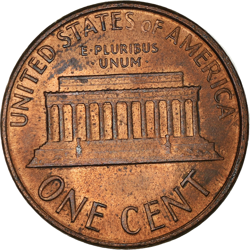 Moneda, Estados Unidos, Cent, 1986