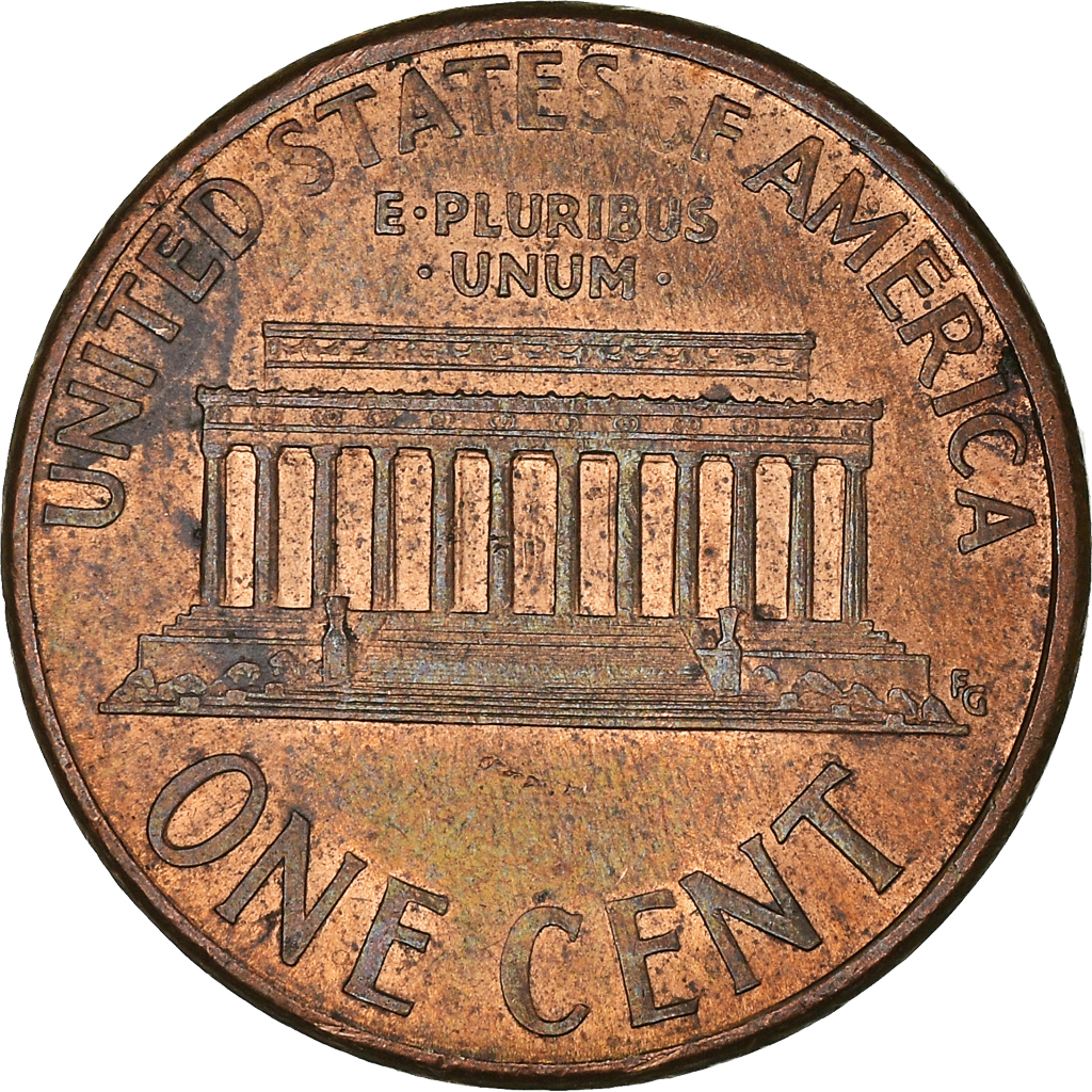 Moneda, Estados Unidos, Cent, 1997