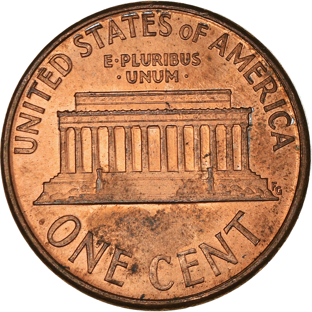 Moneda, Estados Unidos, Cent, 1992