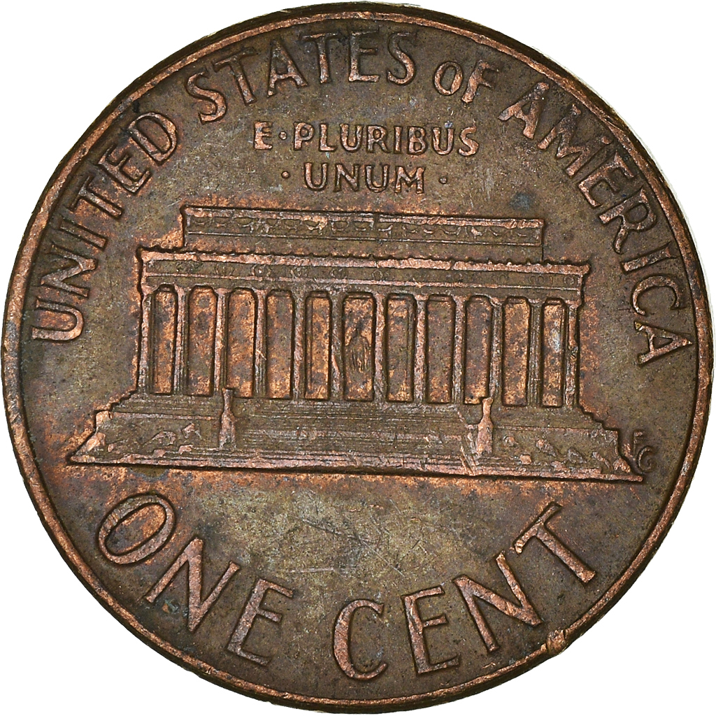 Moneda, Estados Unidos, Cent, 1973