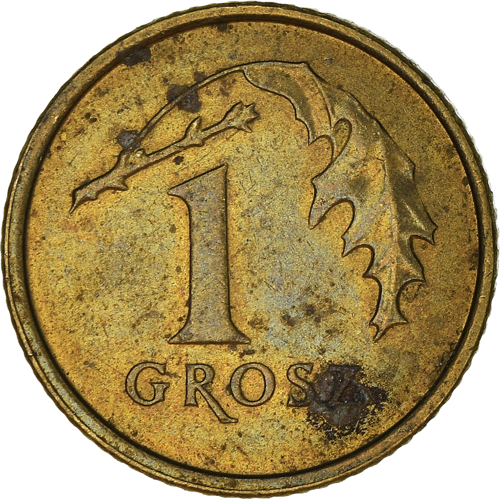 Moneda, Polonia, Grosz, 2007