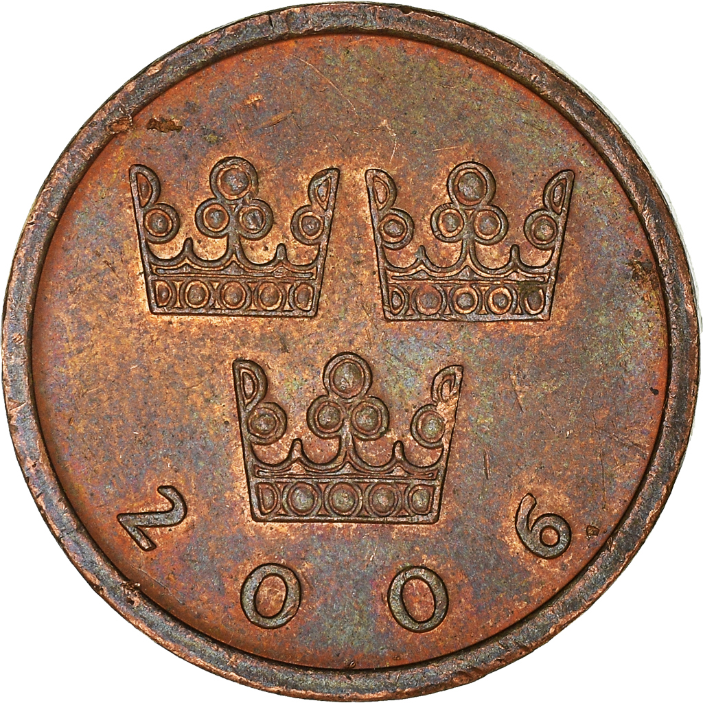 Moneda, Suecia, 50 Öre, 2006