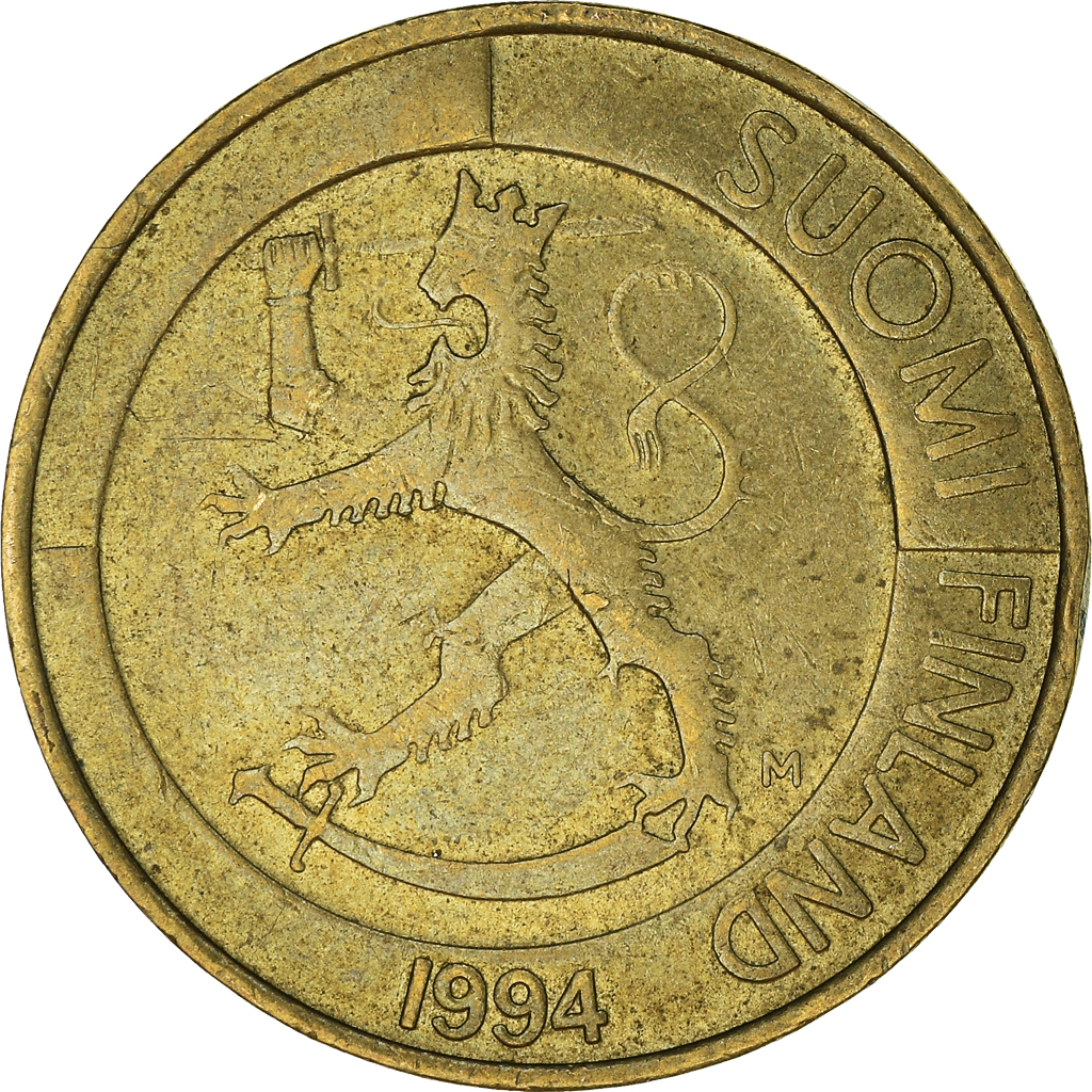 Moneda, Finlandia, Markka, 1994