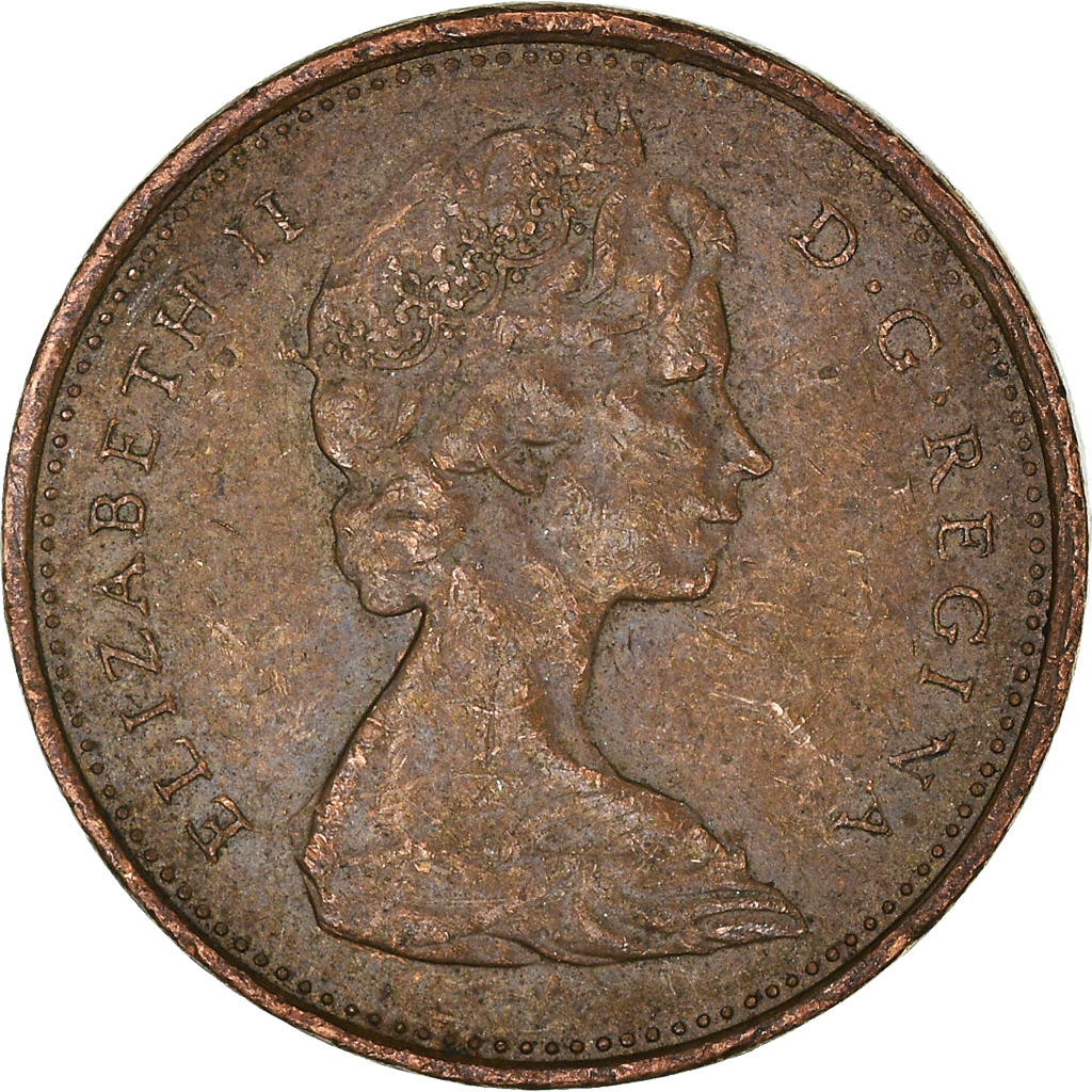 Moneda, Canadá, Cent, 1977