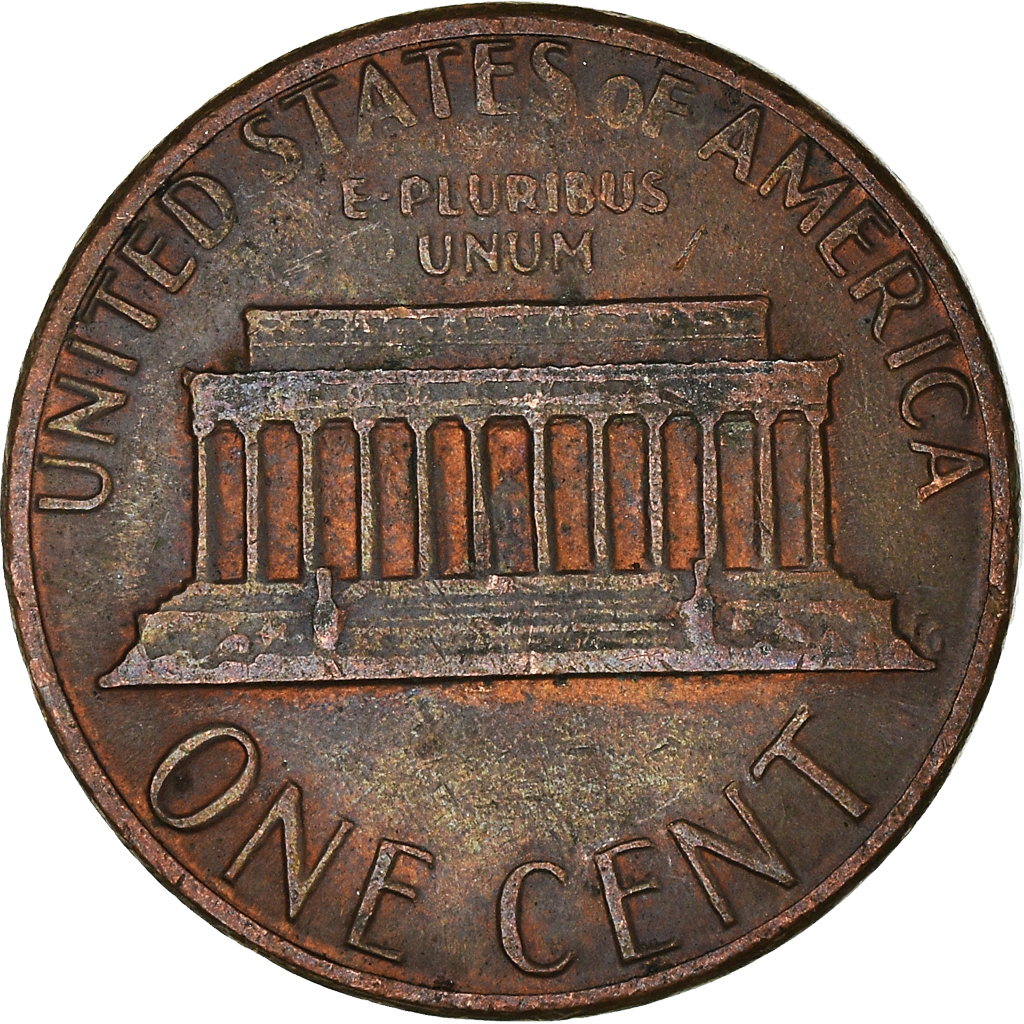 Moneda, Estados Unidos, Cent, 1985