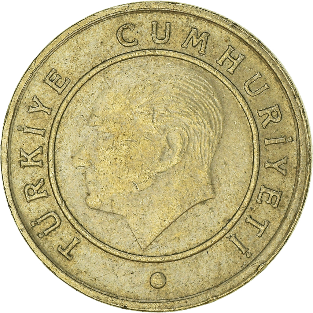 Moneda, Turquía, 5 Kurus, 2010