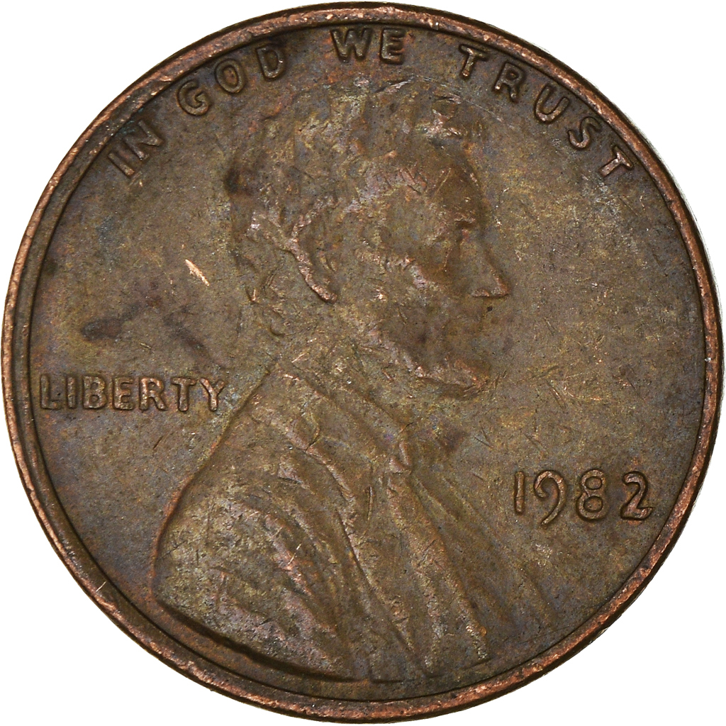 Moneda, Estados Unidos, Cent, 1982