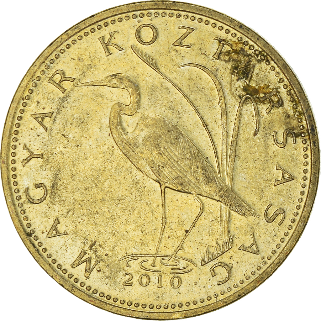 Moneda, Hungría, 5 Forint, 2010