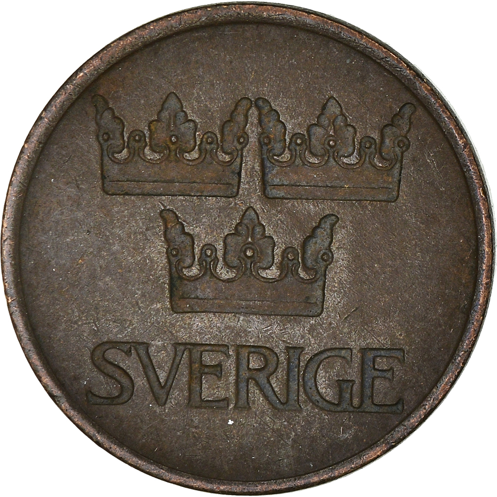 Moneda, Suecia, 5 Öre, 1973