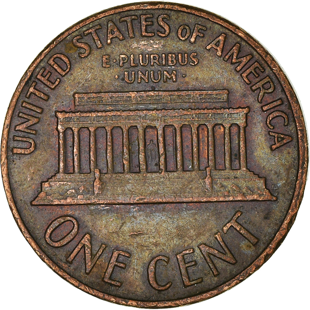 Moneda, Estados Unidos, Cent, 1971