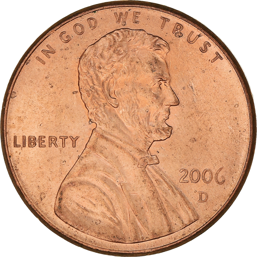 Moneda, Estados Unidos, Cent, 2006