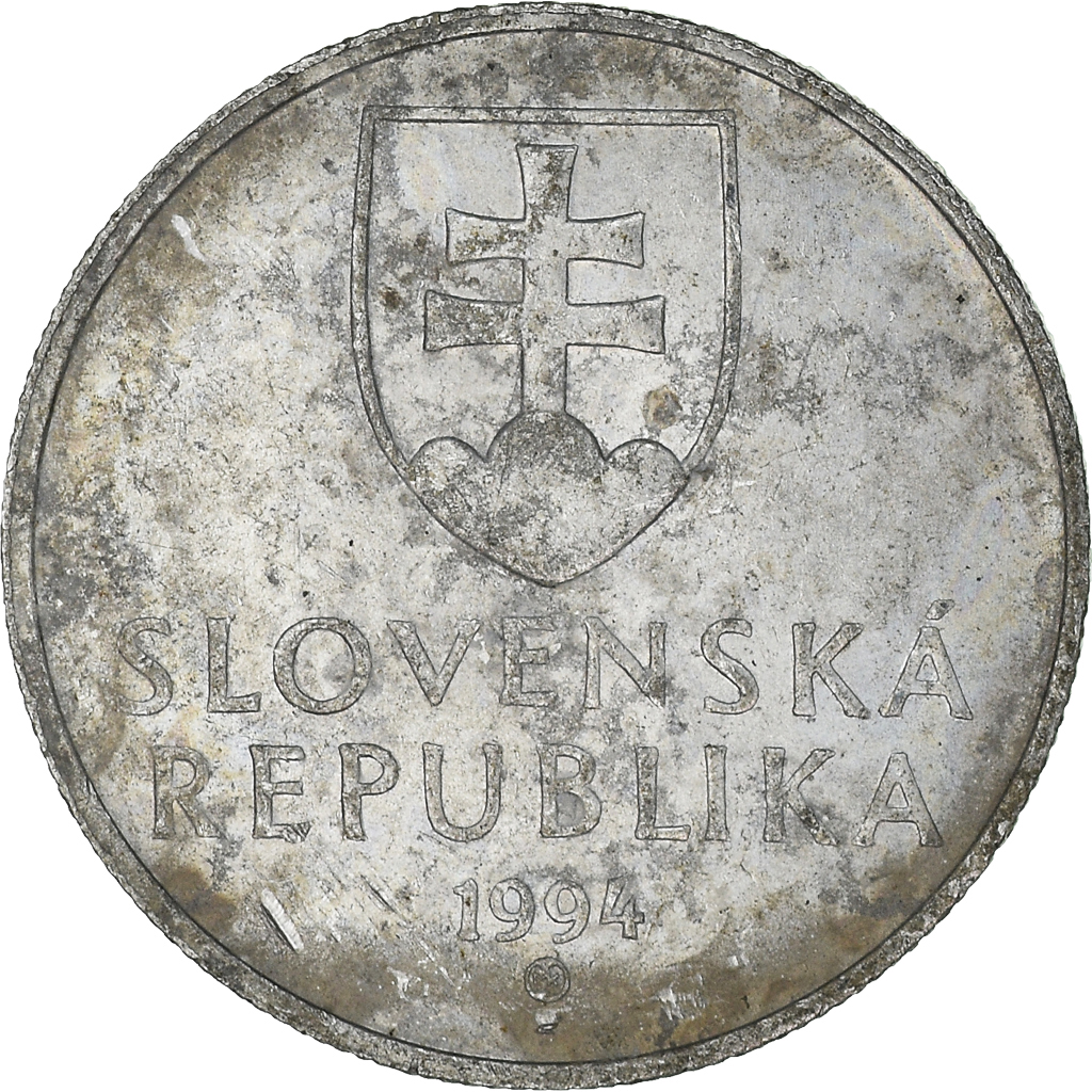 Moneda, Eslovaquia, 20 Halierov, 1994