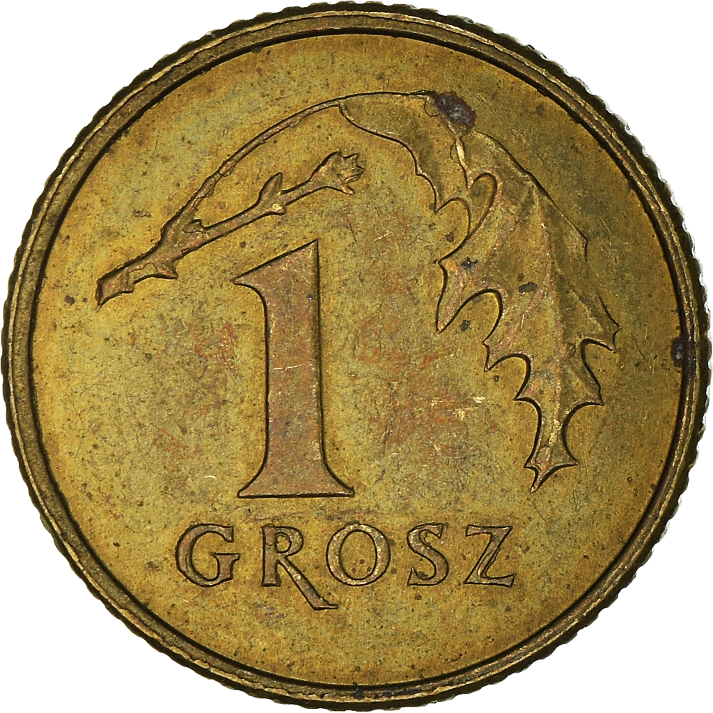 Moneda, Polonia, Grosz, 2009