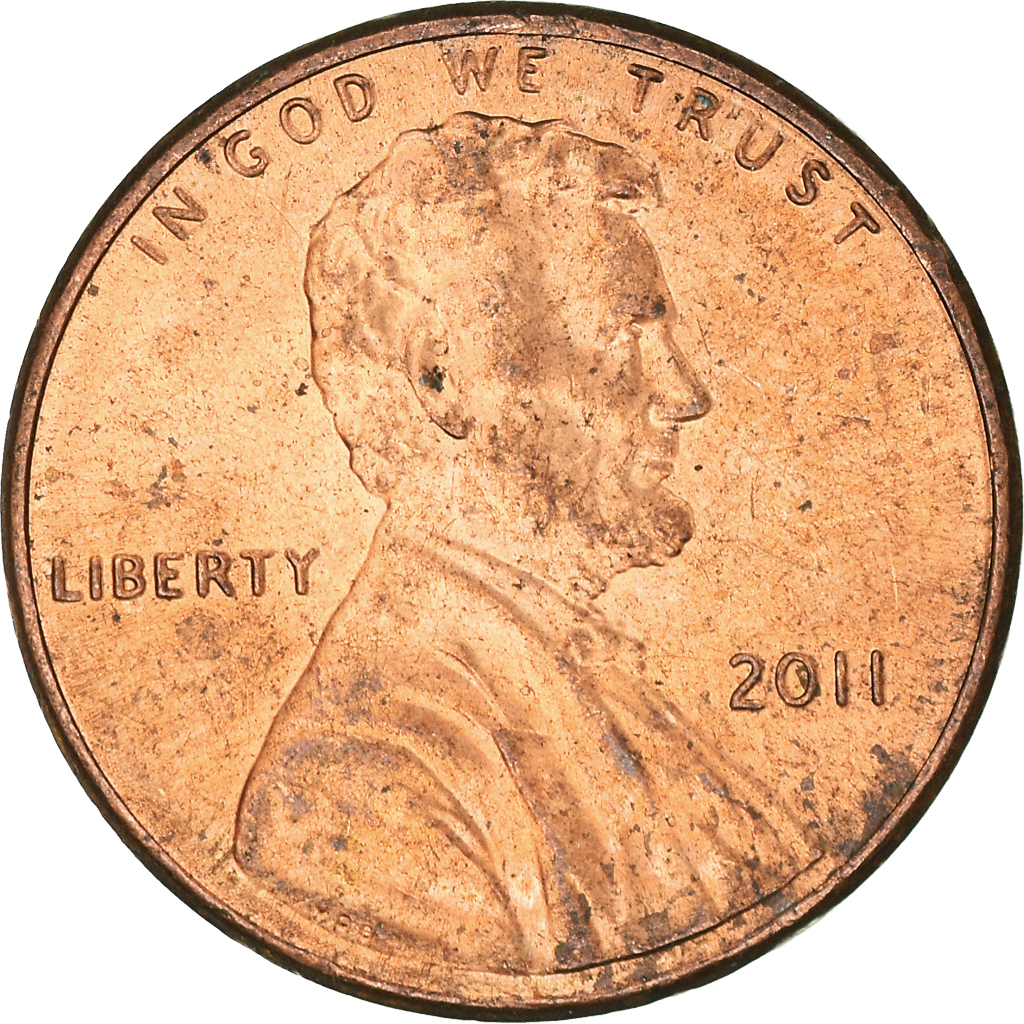 Moneda, Estados Unidos, Cent, 2011