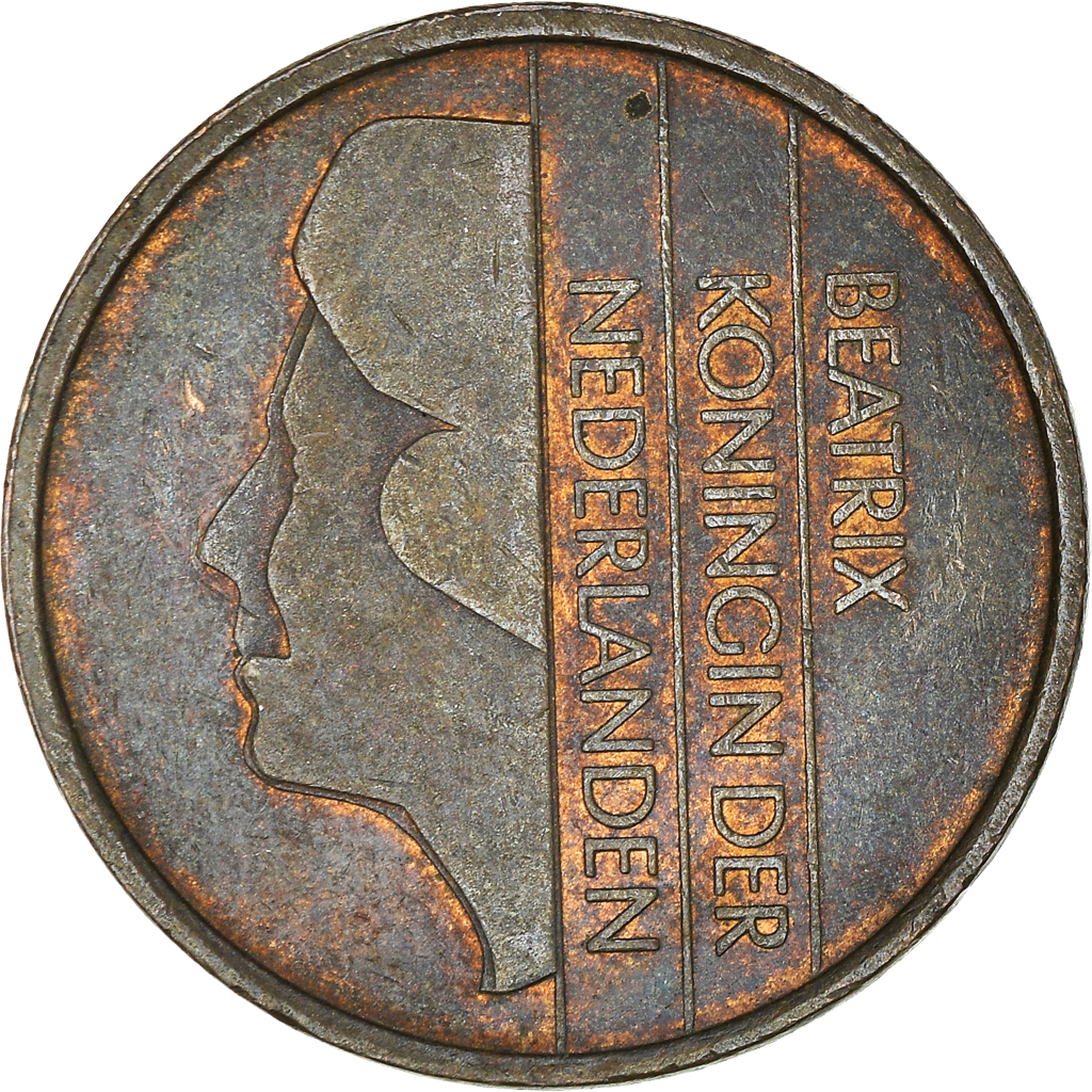 Moneda, Países Bajos, 5 Cents, 1987