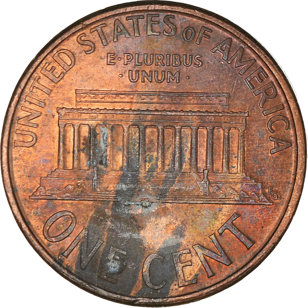 Moneda, Estados Unidos, Cent, 1993