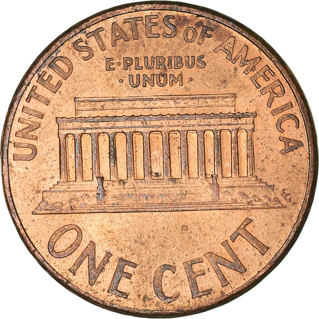Moneda, Estados Unidos, Cent, 2001