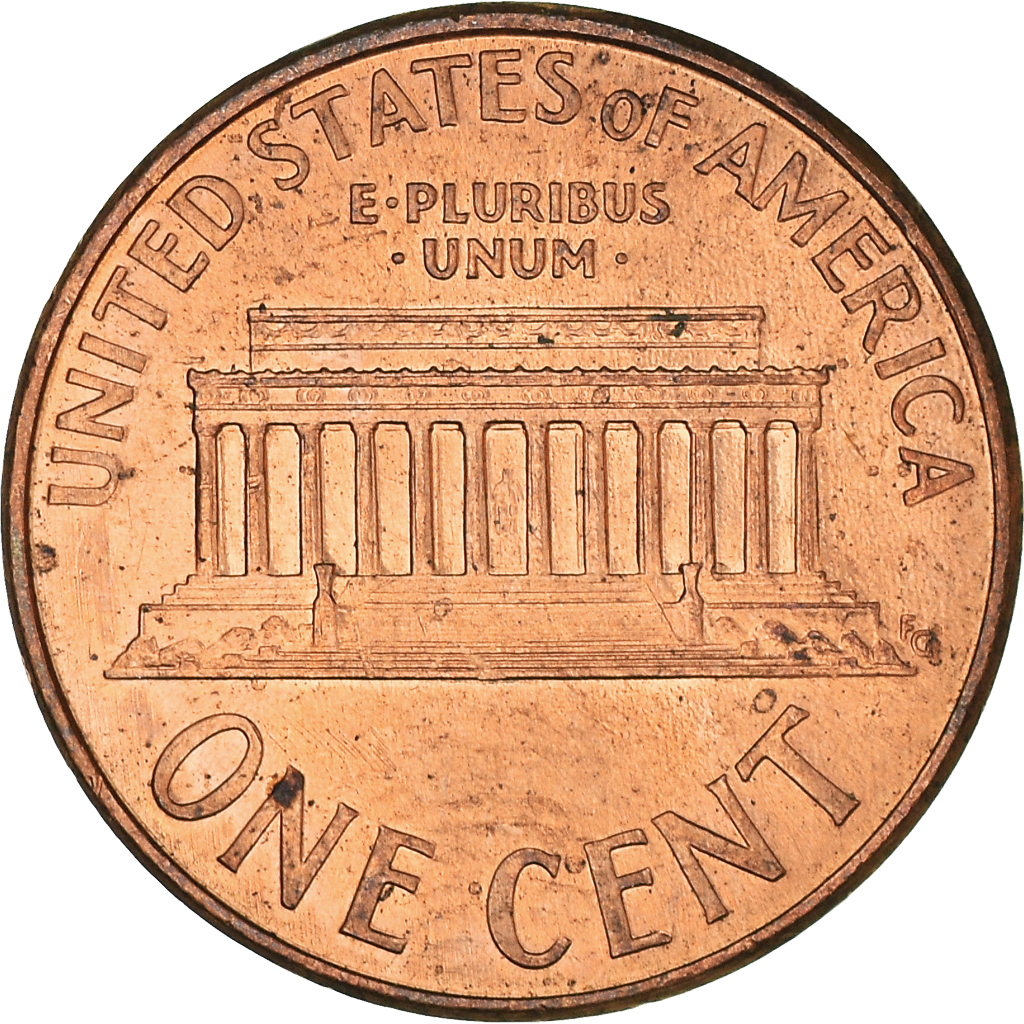 Moneda, Estados Unidos, Cent, 2001