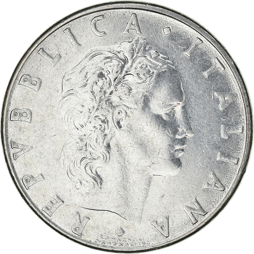 [#933026] Monnaie, Italie, 50 Lire, 1979