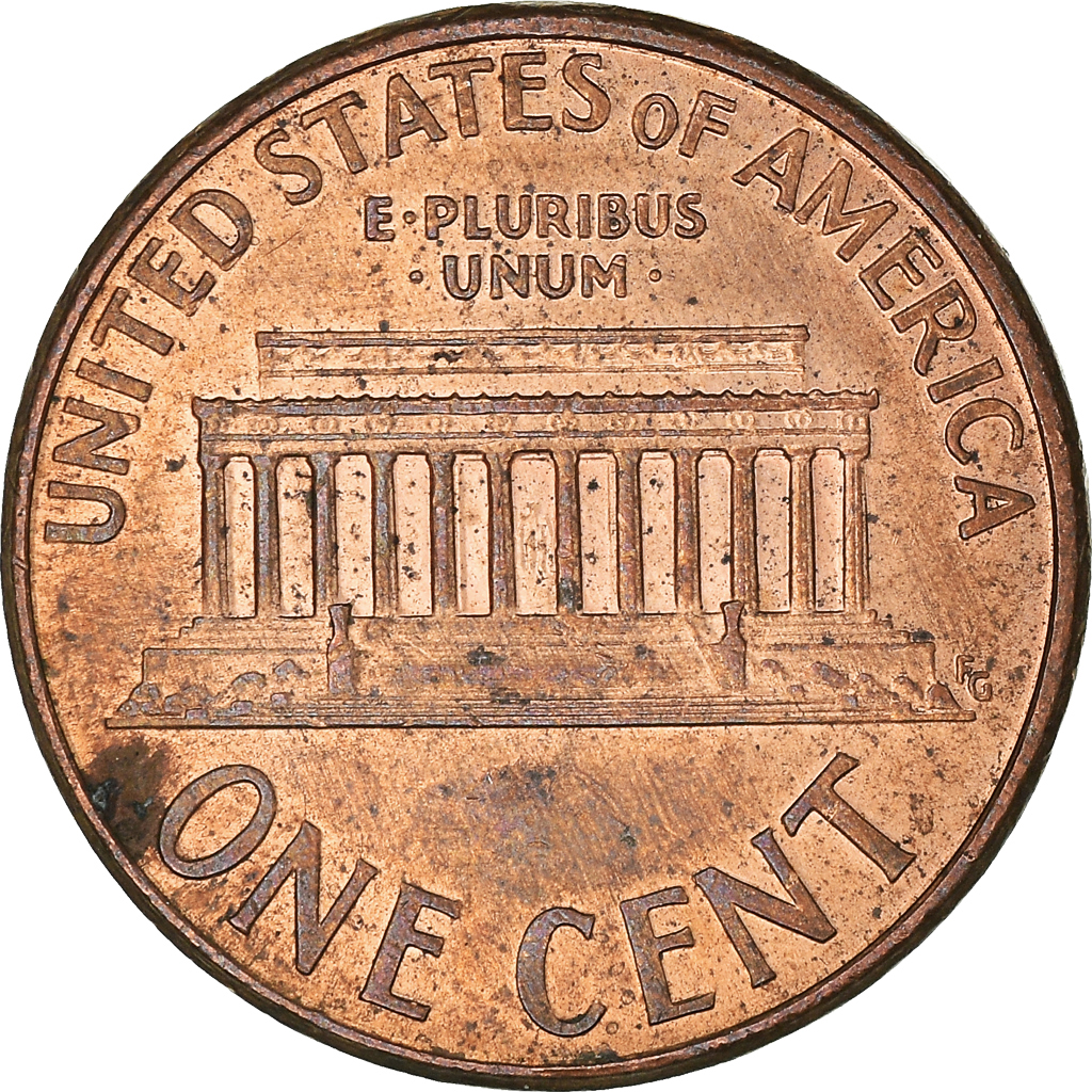 Moneda, Estados Unidos, Cent, 2001