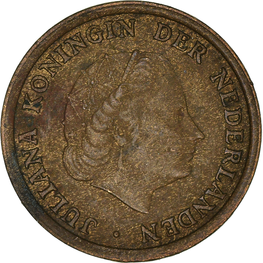 Moneda, Países Bajos, Cent, 1962